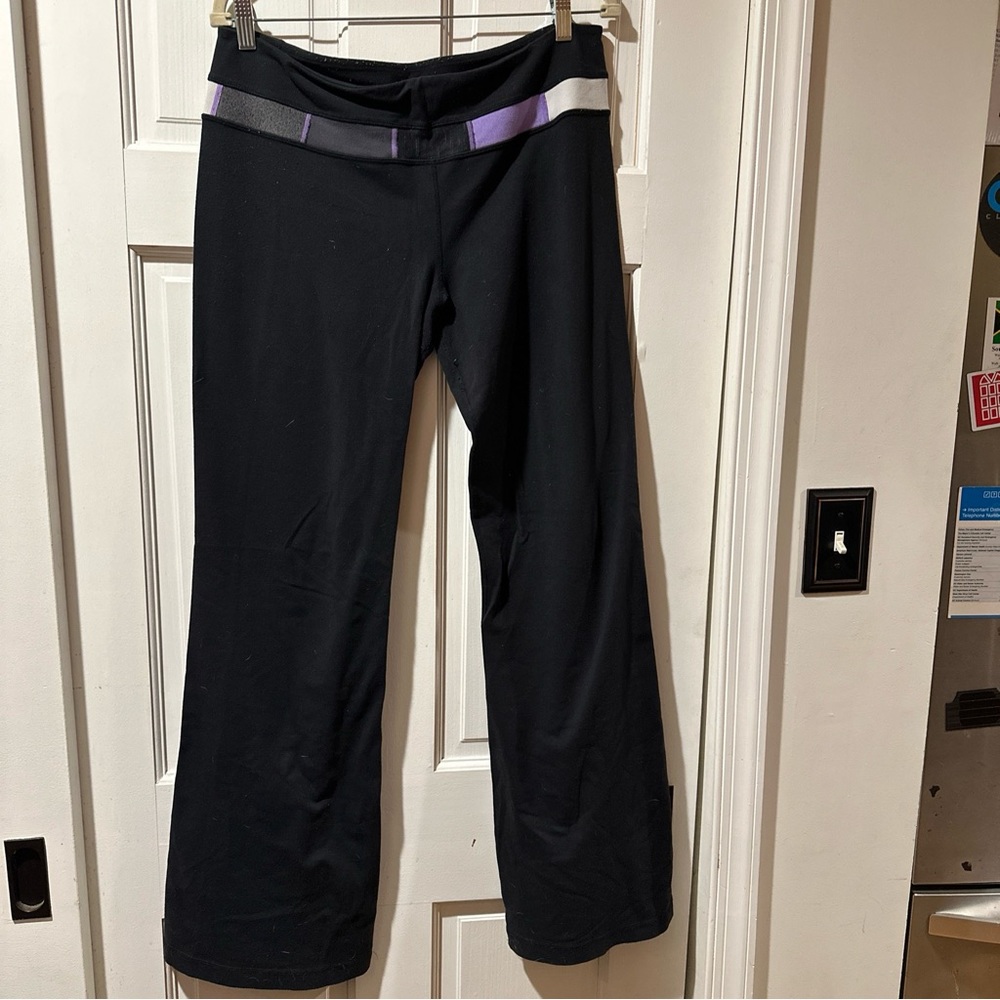 Vintage mid rise lululemon flare yoga pants